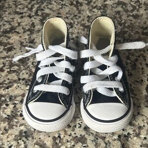 Converse Black and White Kids Sneakers